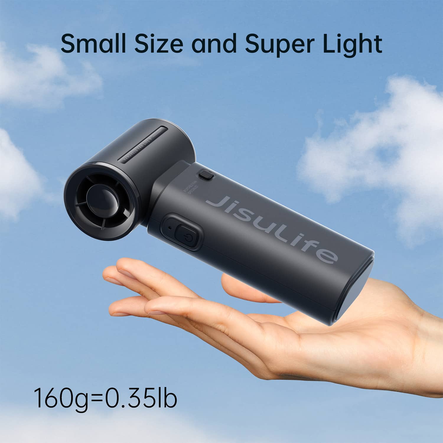 LIＦE−ＳIZＥ2021 Jisulife Handheld Fan Life9, 12H Max Cooling Time, 3600mAh USB