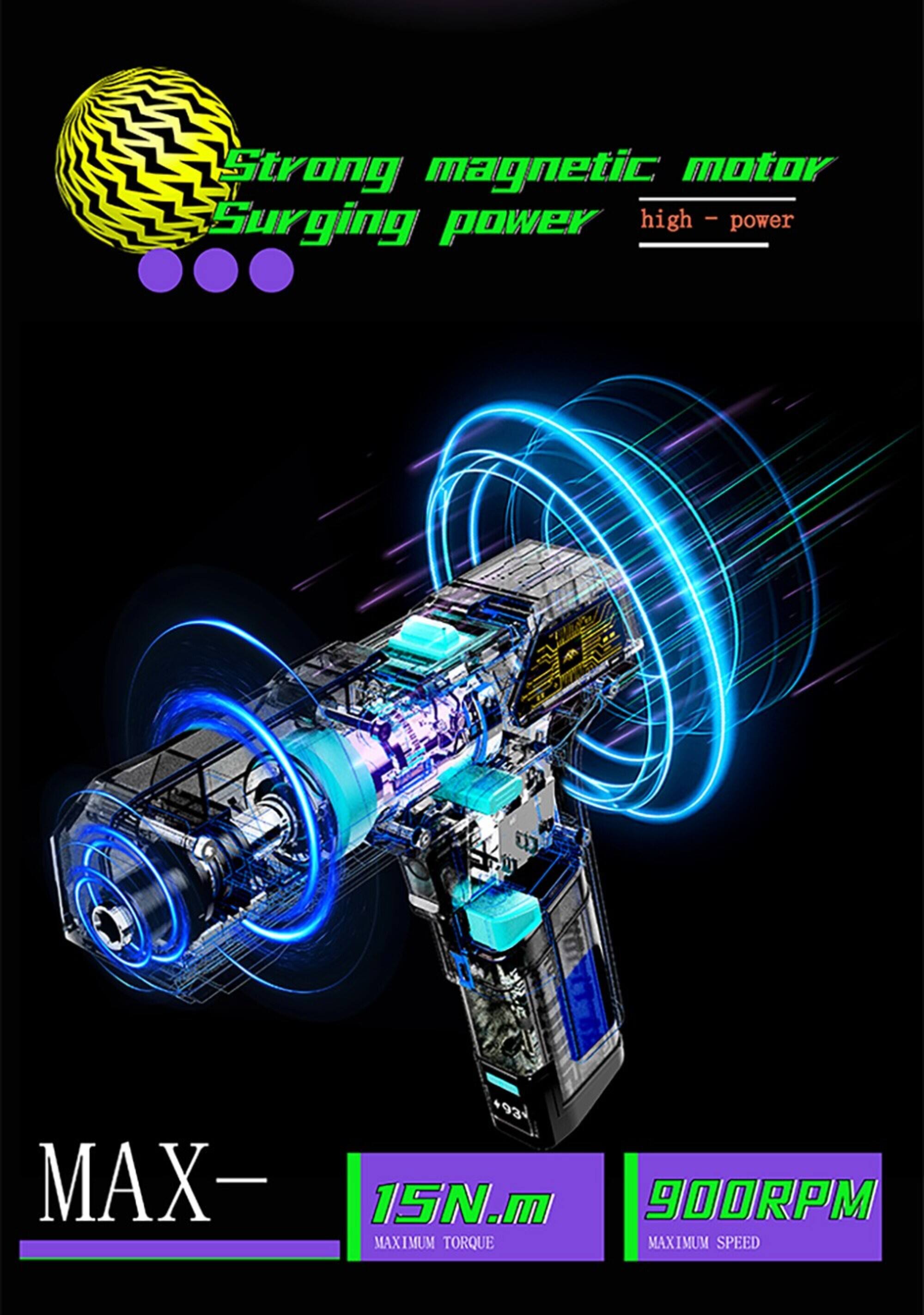 Strong magnetic motor - Surging power high - power

+93 MAX- 15N.m 900RPM MAXIMUM TORQUE MAXIMUM SPEED
