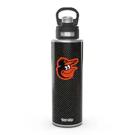 Tervis - Baltimore Orioles 40oz. Carbon Fiber Wide Mouth Water Bottle - Multicolor