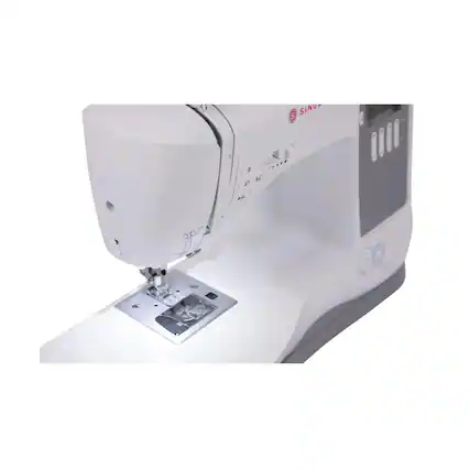Front. Singer - Singer Confidence 7640 Computerized 200-Stitch Sewing Machine with Lettering.