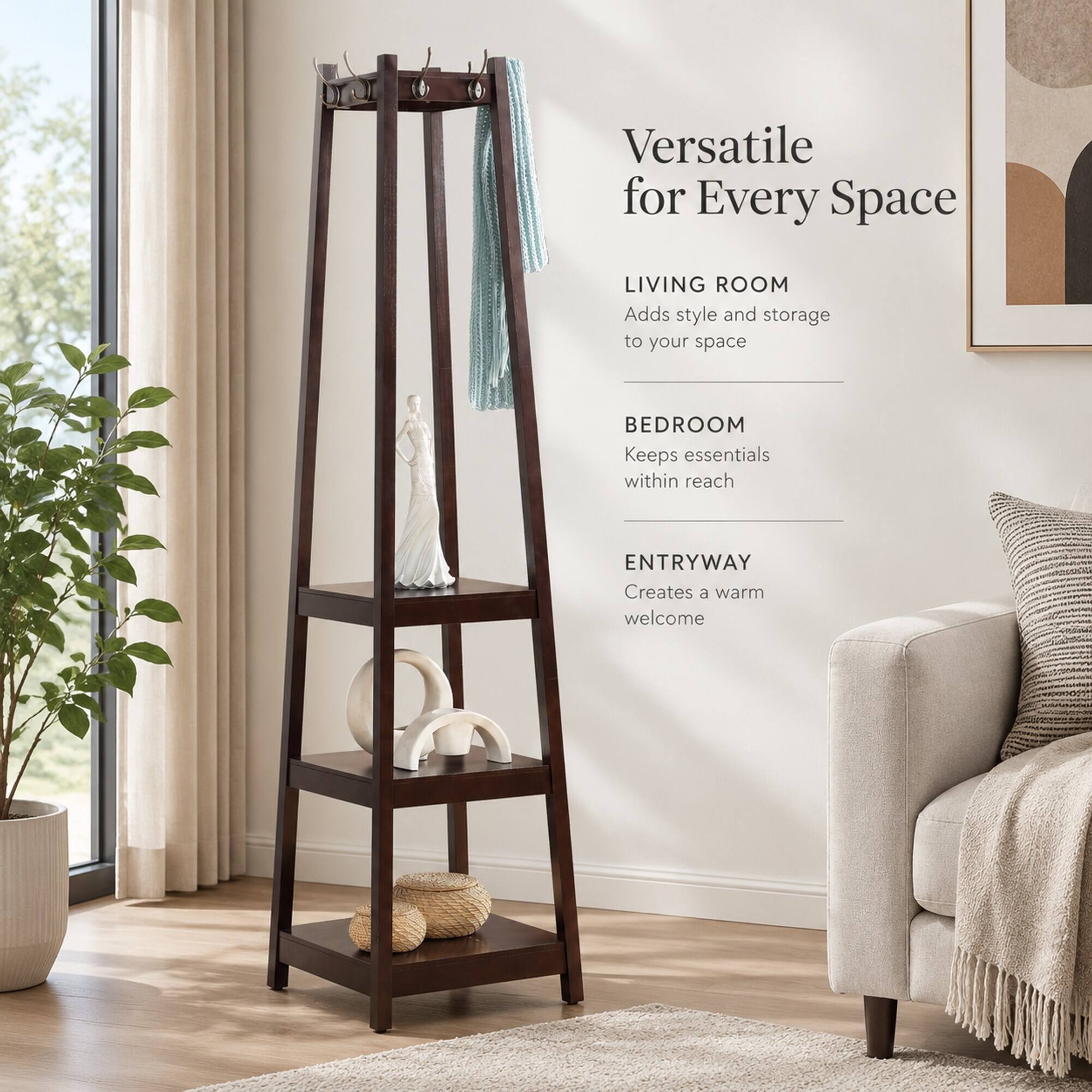 Versatile for Every Space

LIVING ROOM
Adds style and storage to your space

BEDROOM
Keeps essentials within reach

ENTRYWAY
Creates a warm welcome
