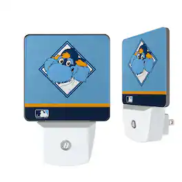 Keyscaper - Tampa Bay Rays Stripe Mascot Nightlight 2-Pack - Multicolor