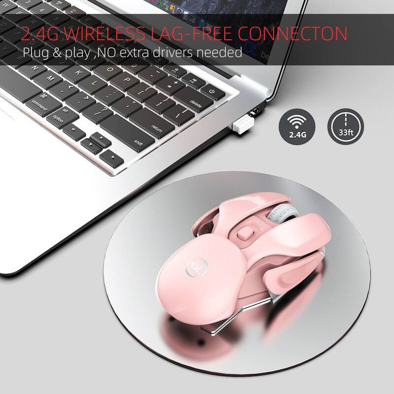 2.4G WIRELESS LAG-FREE CONNECTION  
Plug & play, NO extra drivers needed