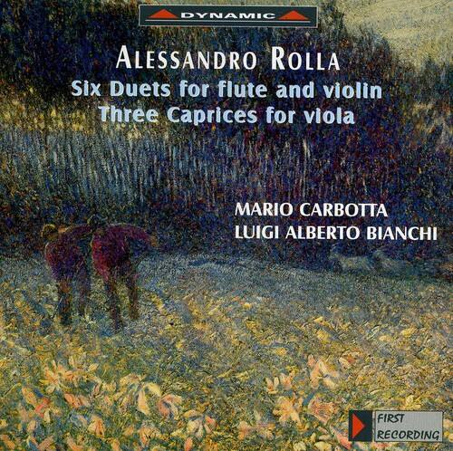 Luigi Alberto Bianchi - Six Duets for Flute & Viola / Three Caprices for   - COMPACT DISCS [CD]