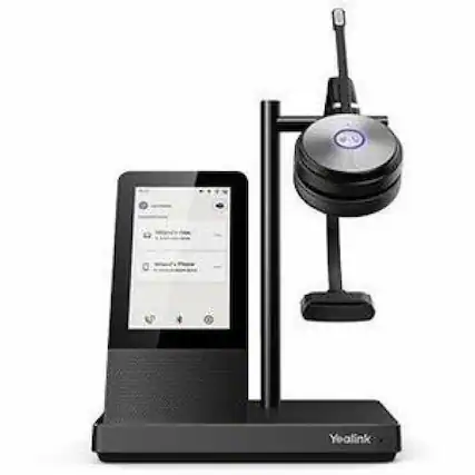 Front. Yealink - Yealink WH66 Mono UC V2 - Black.