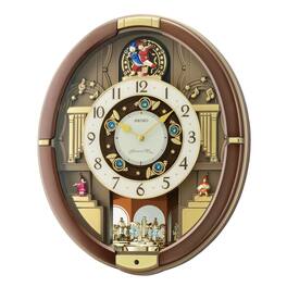 Seiko - Summer Symphony Melodies In Motion Clock - Brown