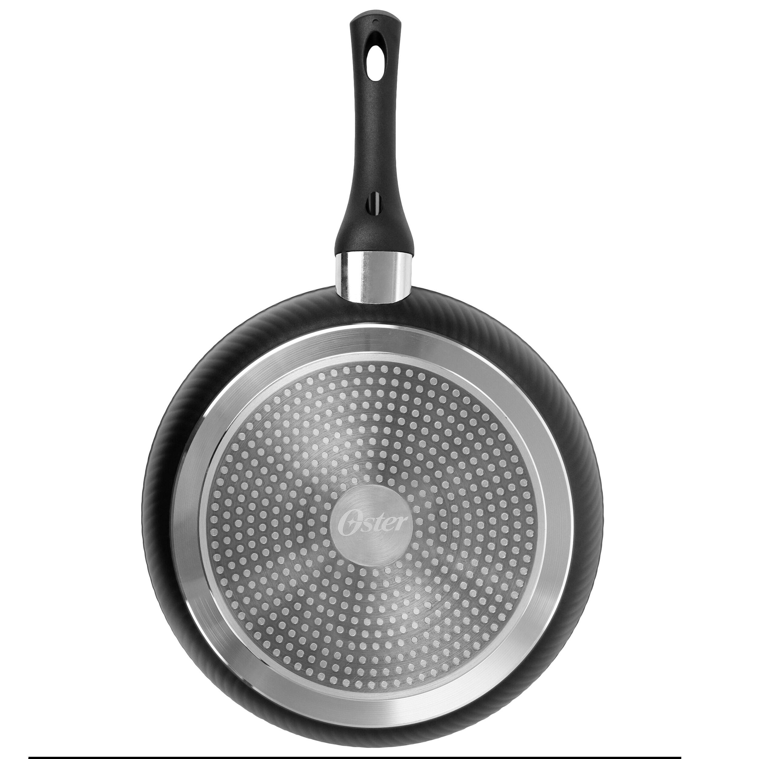 Alt View 5. Oster - Oster Kono 11 Inch Aluminum Nonstick Frying Pan in Black - Black.