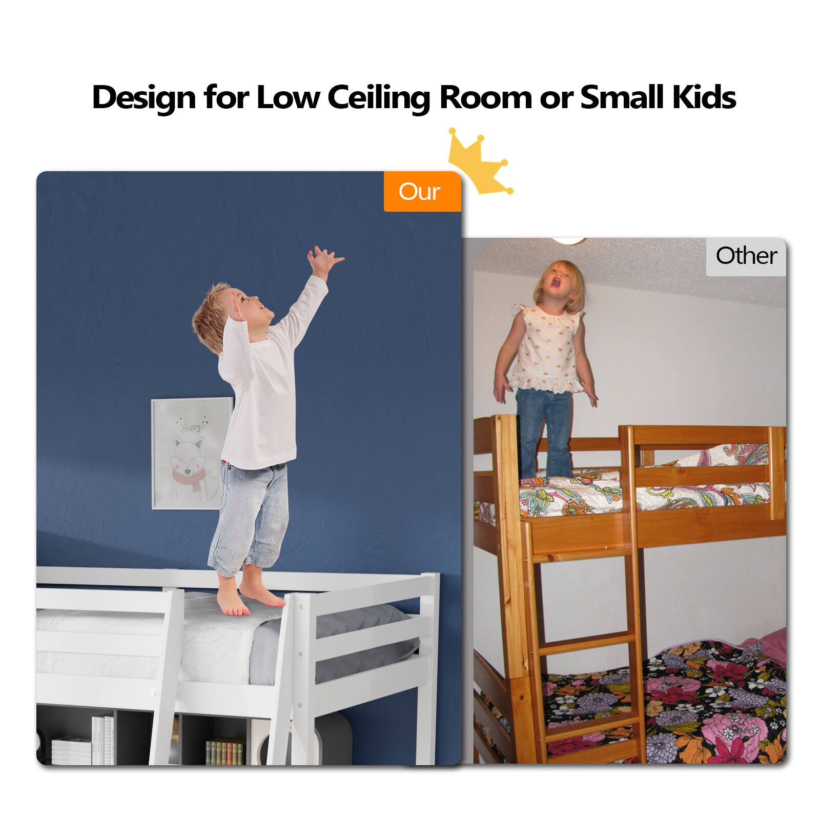 Design for Low Ceiling Room or Small Kids

Our

Other