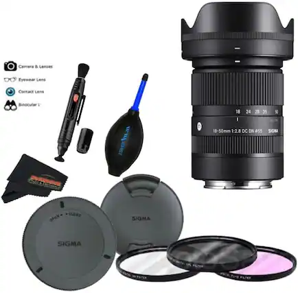 Camera & Lenses
Eyewear Lens
Contact Lens
Binocular
18 24 28 35 50
18-50mm 1:2.8 DC DN 055
SIGMA
OPEN & CLOSE
SIGMA