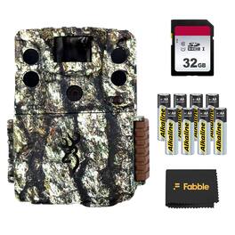 Browning - Command Ops Elite 20 Trail Camera Bundle with SD Card, Batteries, and Cleaning Cloth – Complete Wildlife and Ou