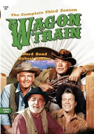 Front. Wagon Train: The Complete Third Season - DVD.