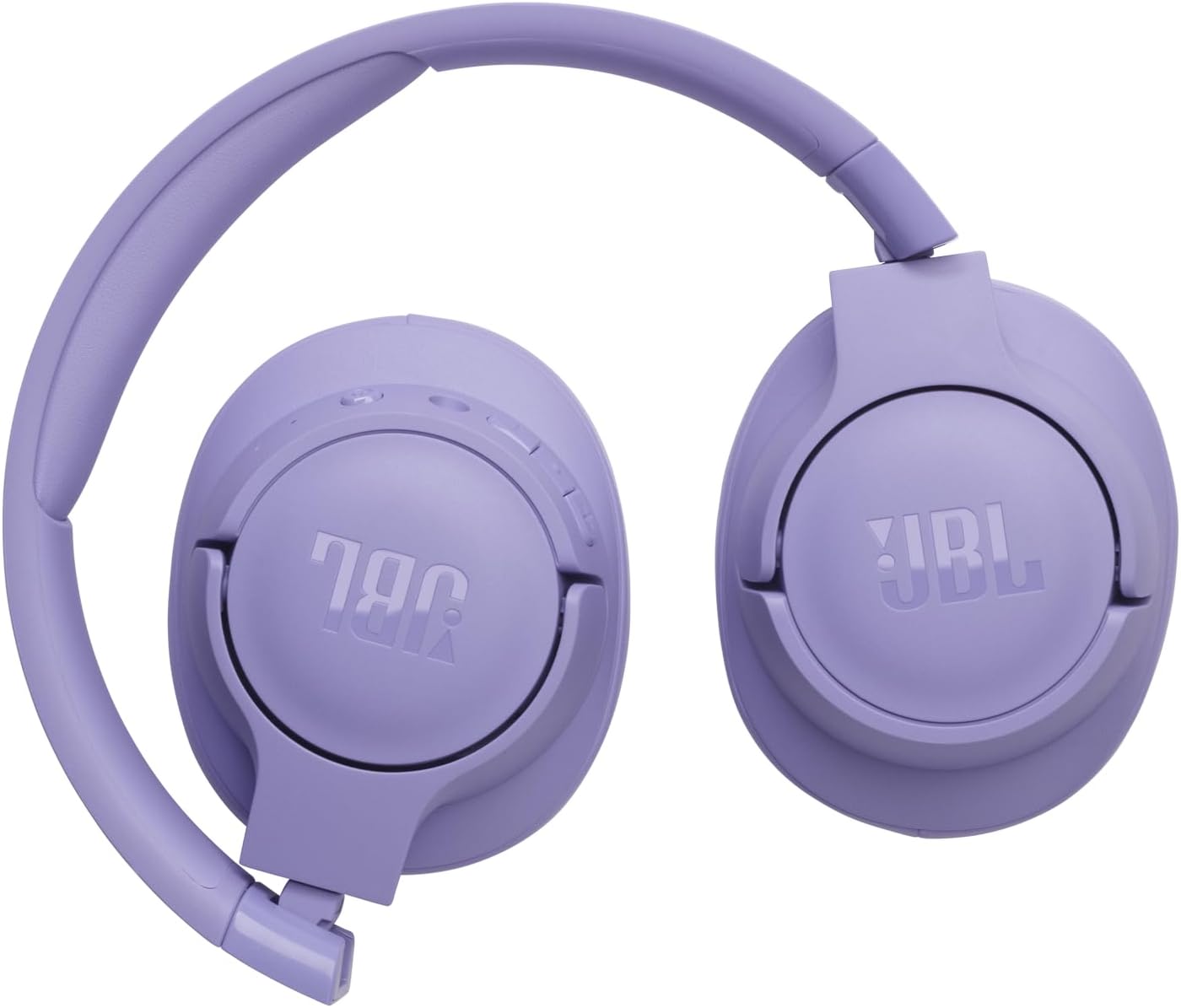 Angle. JBL - JBL Tune 720BT - Wireless Over-Ear Headphones Pure Bass Sound, (Purple) - Purple.