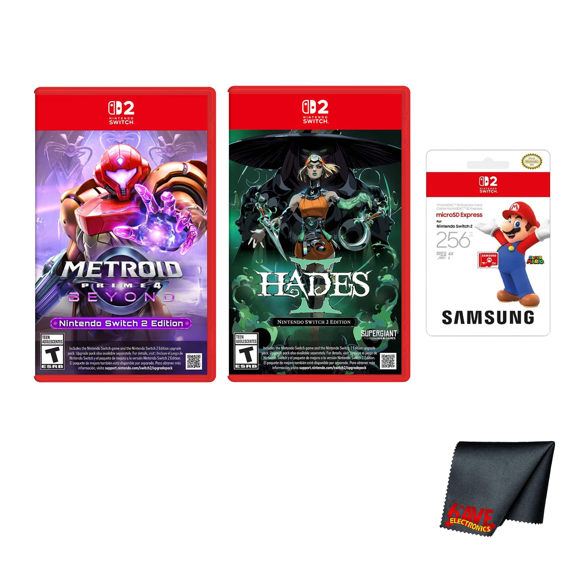 Metroid Prime 4: Beyond + Hades II - Nintendo Switch 2 Edition - Nintendo Switch 2