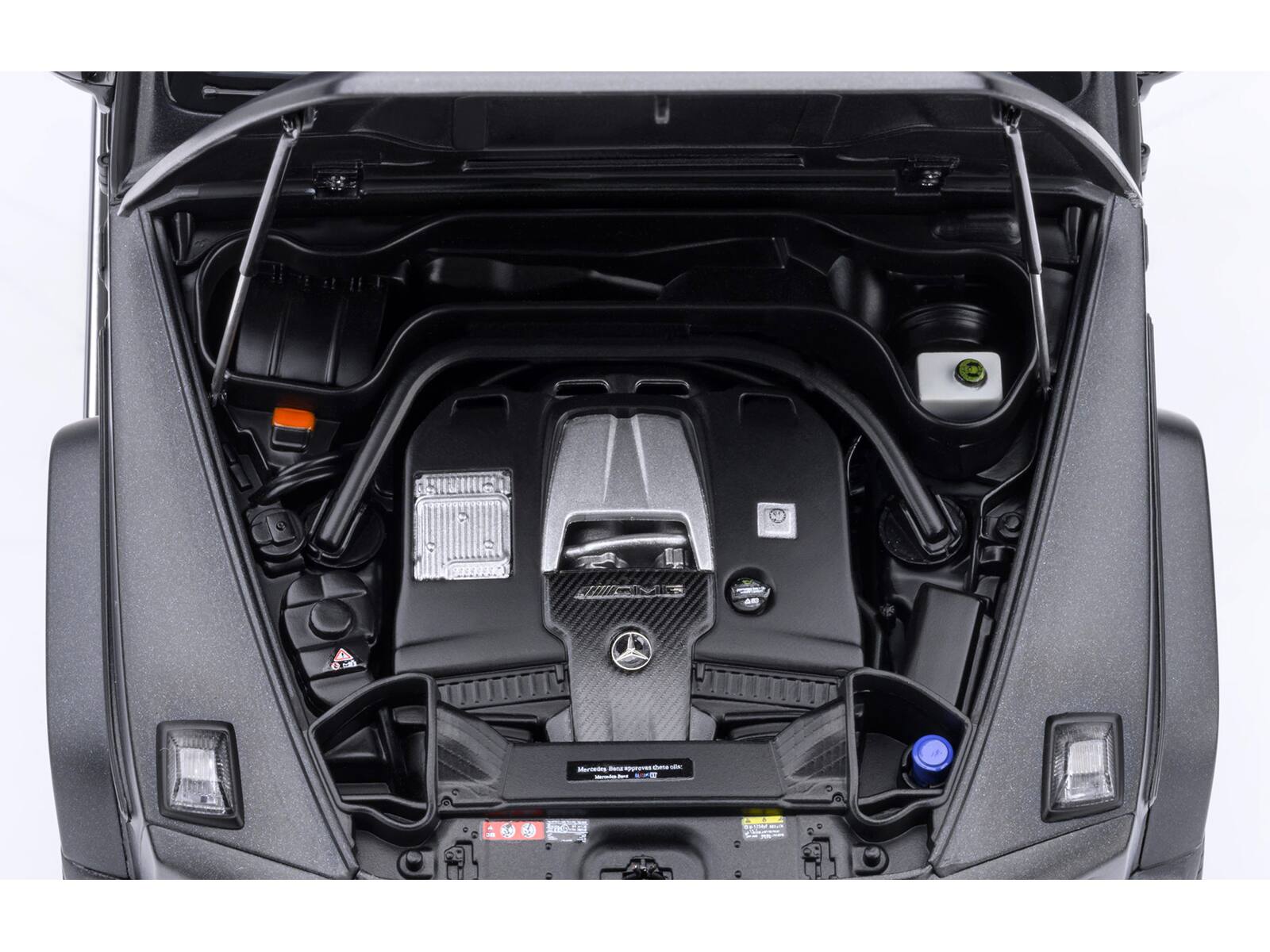 Left. Autoart - 2019 Mercedes-Benz AMG G63 Matt Black 1/18 Model Car by Autoart - Matt Black.