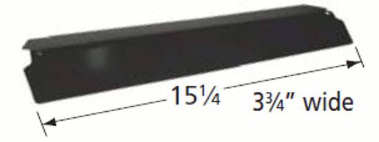 15 1/4" x 3 3/4" wide