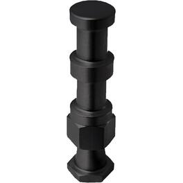 Kupo - 5/8" Compact Aluminum Snap In Pin for the Convi Clamp, Black
