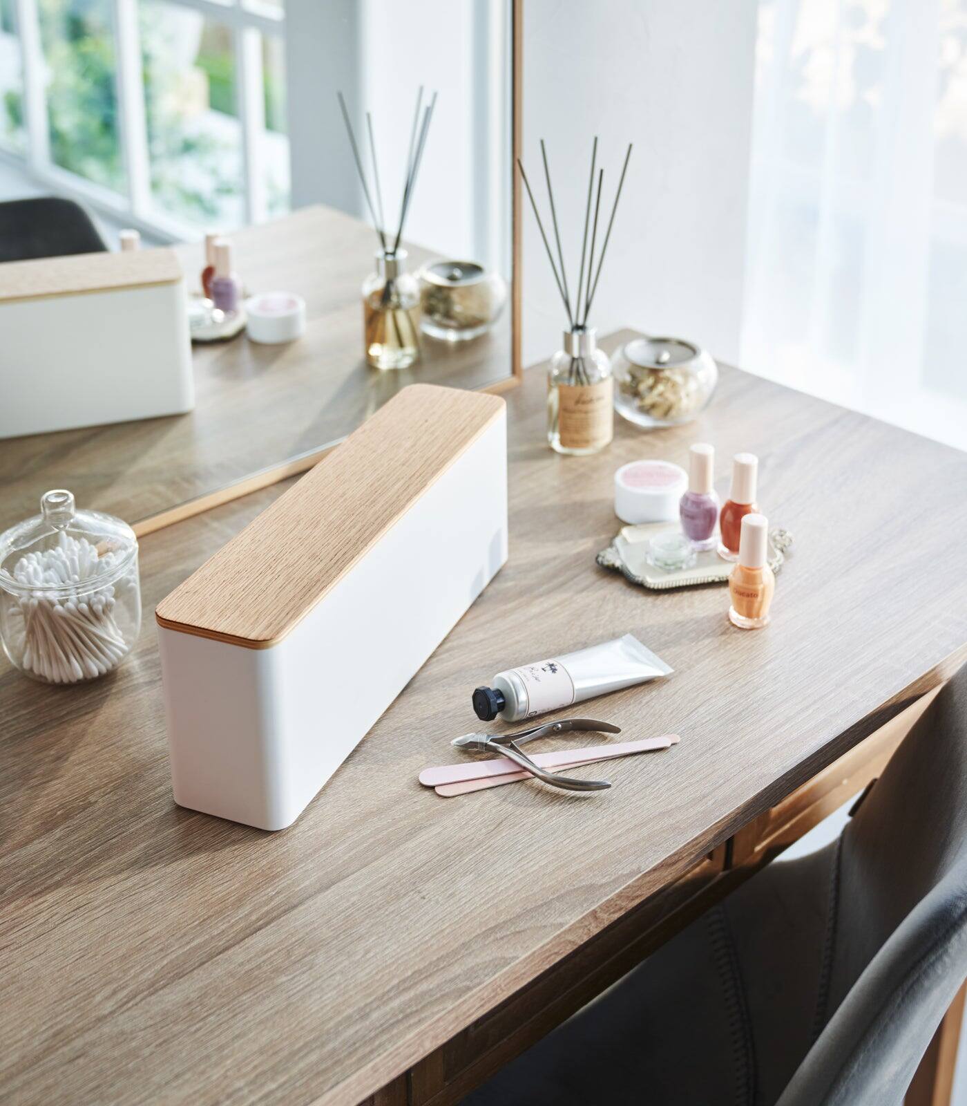 Left. Yamazaki Home - Nail Polish Organizer.