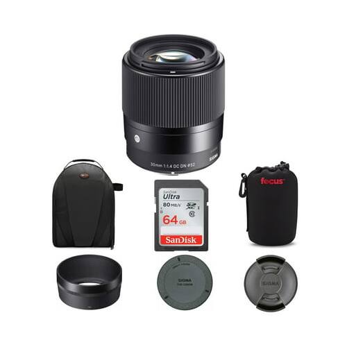 30mm 1:1.4 DC DN 52mm focus Ultra 80 MB/s 64 GB SanDisk