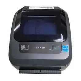 Zebra - Refurbished Excellent - ZP 450 Label Thermal Bar Code Monochrome Printer