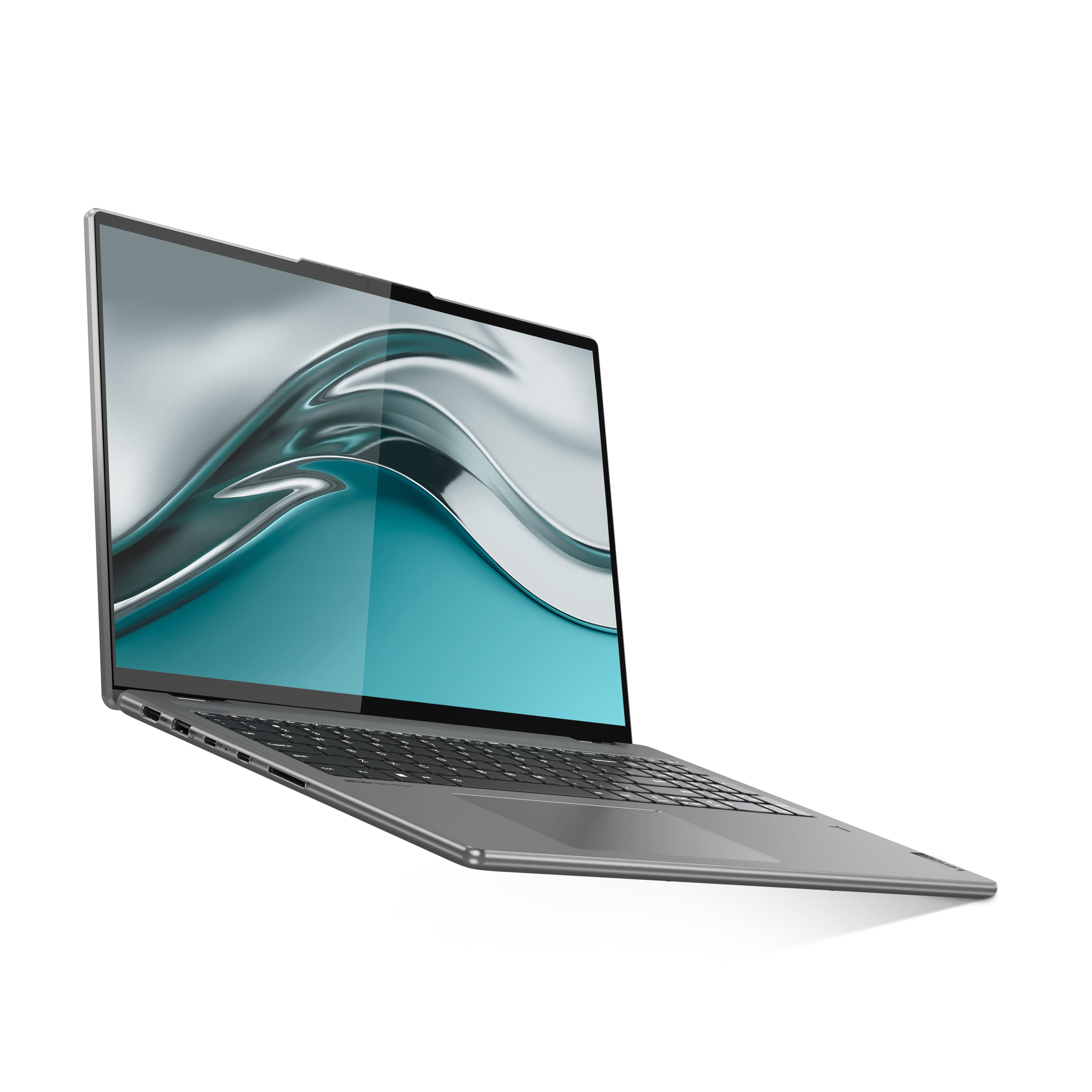 Alt View Zoom 13. Lenovo - Yoga 7i 16" 2.5K Touch 2-in-1 Laptop - Intel Evo Platform - Core i7-1260P - 16GB Memory - 512GB SSD - Arctic Grey.