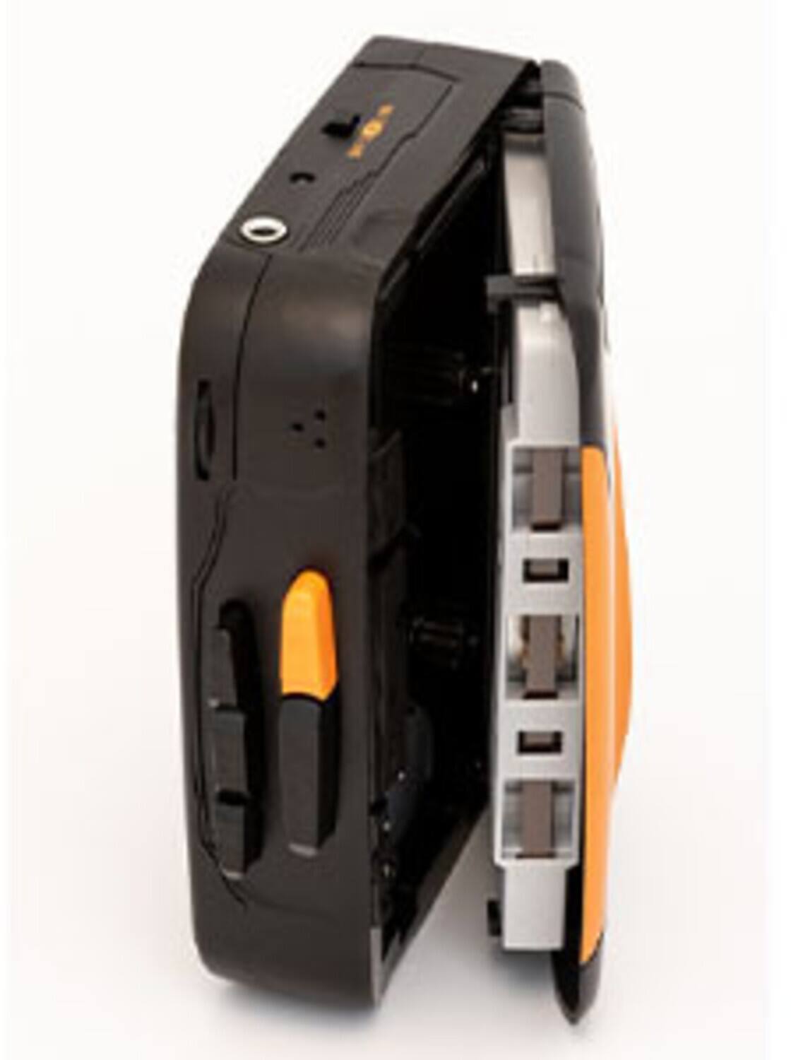 Alt View 2. PopMarket - GPO W/938B/BT Bluetooth Portable Personal Cassette Player / Recorder W/Headphones (Black)   - MISC ACCESSORY - Black.