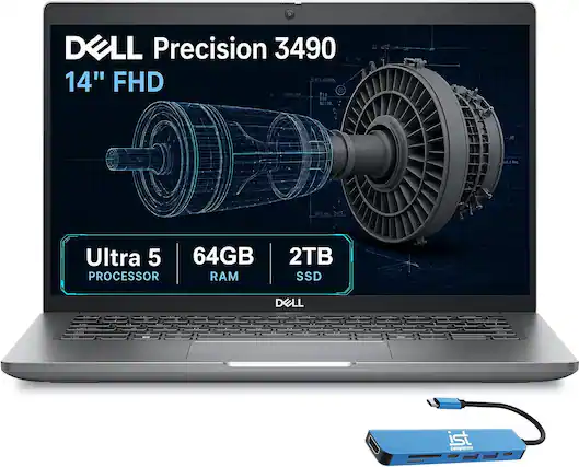 DELL Precision 3490
14" FHD
Ultra 5 Processor
64GB RAM
2TB SSD
DELL
ist Computers