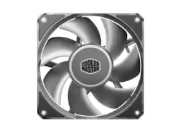 Cooler Master - MasterFan A Series 120mm PC Fan, Aluminum Blades, 3-Phase Motor, High Air Pressure, Quiet - Black