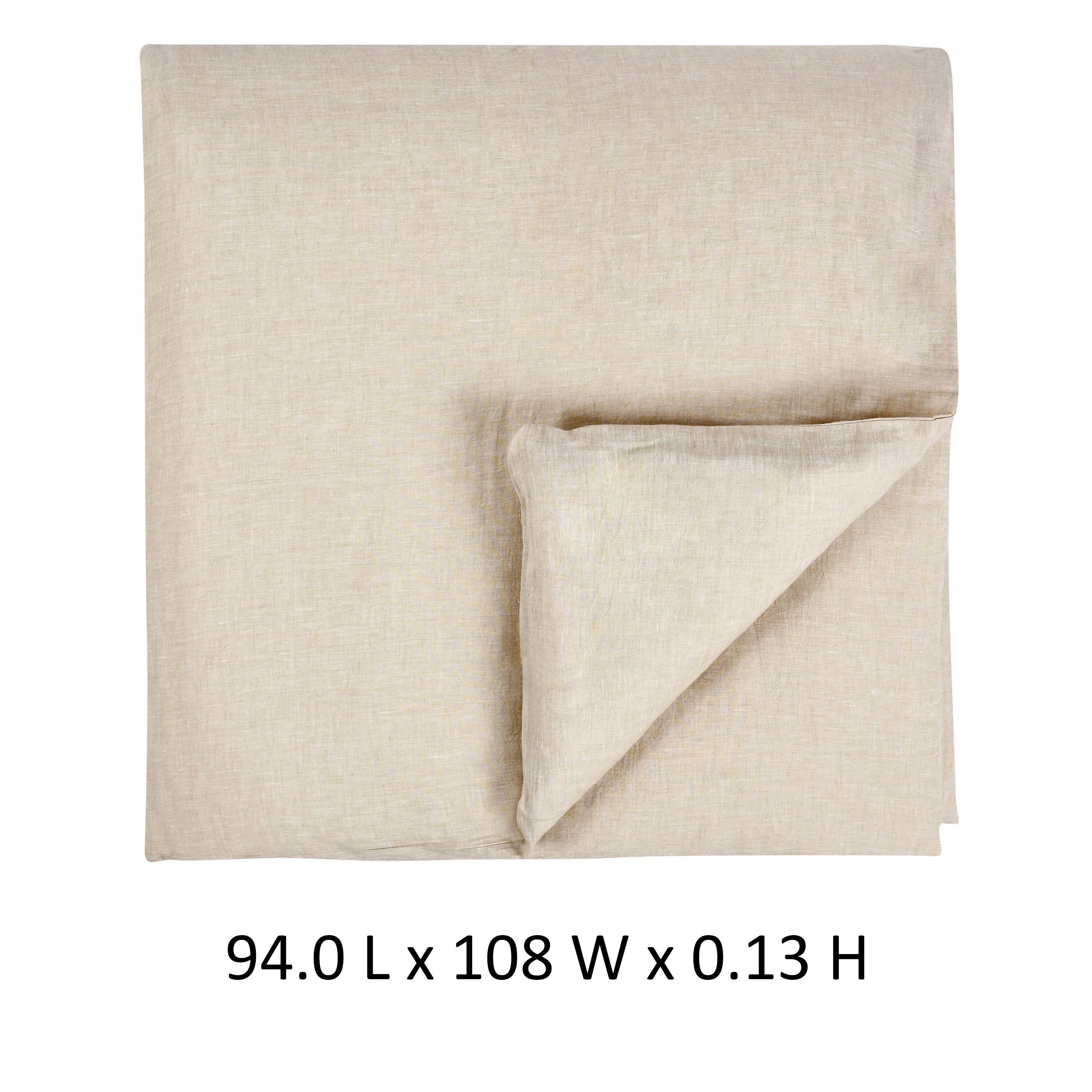 94.0 L x 108 W x 0.13 H