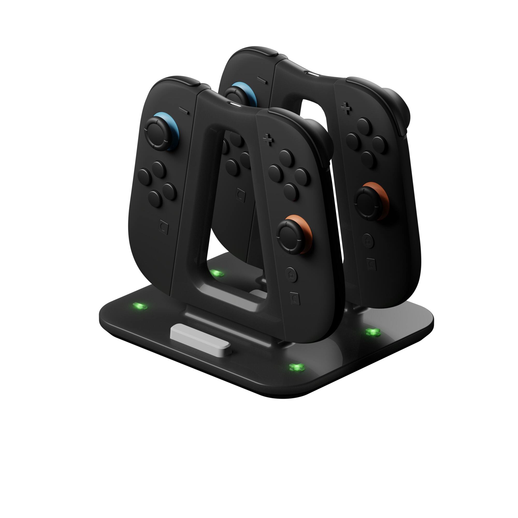 Genki Dual Wield Charging Station and Grips for the Nintendo