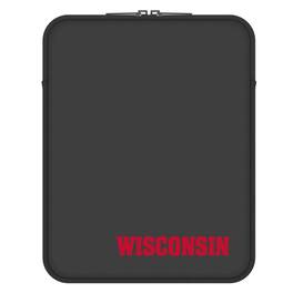 OTM Essentials - Wisconsin Badgers Vertical Soft Sleeve Laptop Case - Black