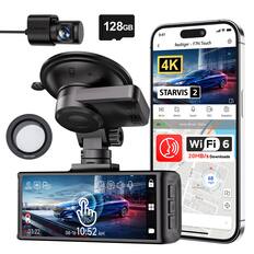 i REDTIGER 128GB 9:41 Redtiger - F7N Touch O 4K STARVIS 2 D Mirror Switch Sound REC Snapshot IPS Speed CE mph 7832m Y REDTIGER 4K P Wi Fi 6 20MB/s Downloads N (2mn 15 N IWFN - 68 mph Downtown Far M Raier la 03:22 08-16 10:52 AM