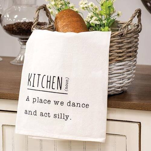 KITCHEN (noun)  
A place we dance and act silly.