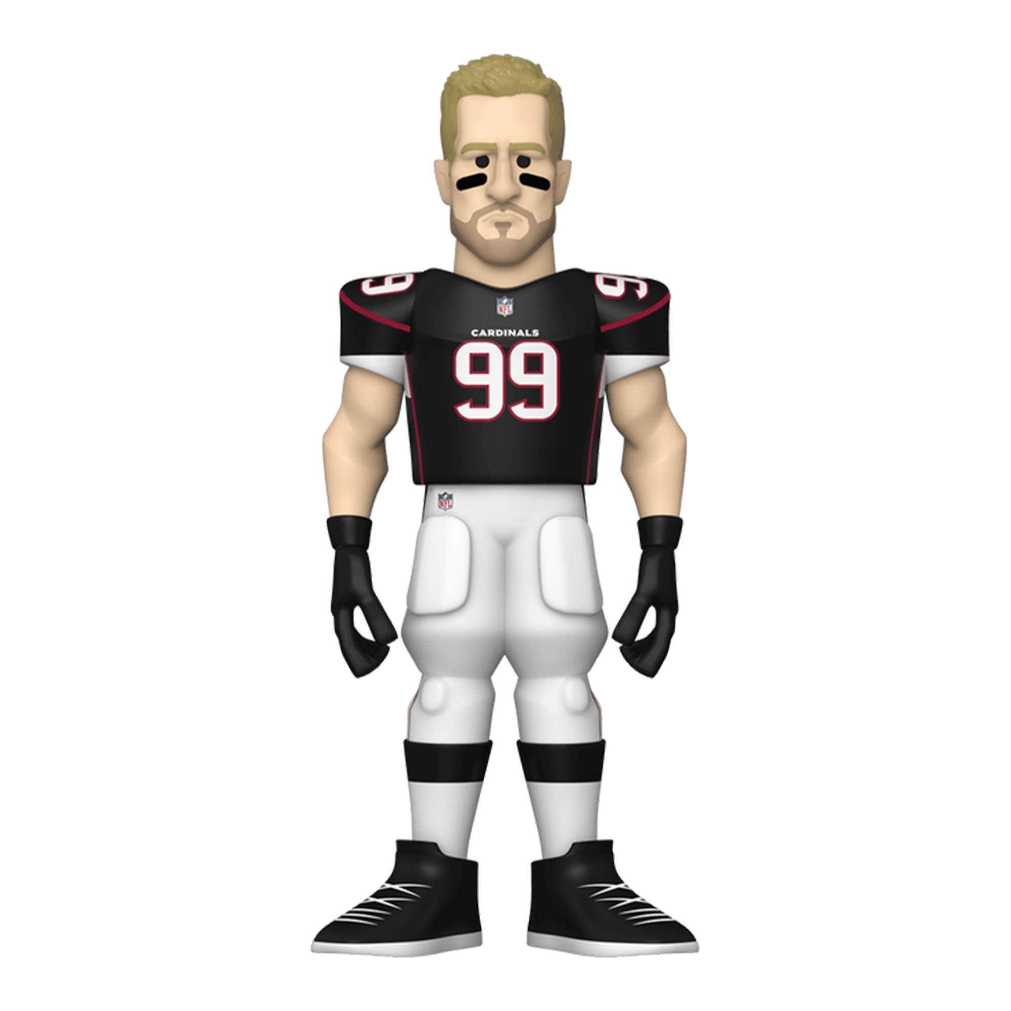 Alt View 10. Funko - Arizona Cardinals NFL Funko Gold 5 Inch Vinyl Figure | JJ Watt CHASE - Black.