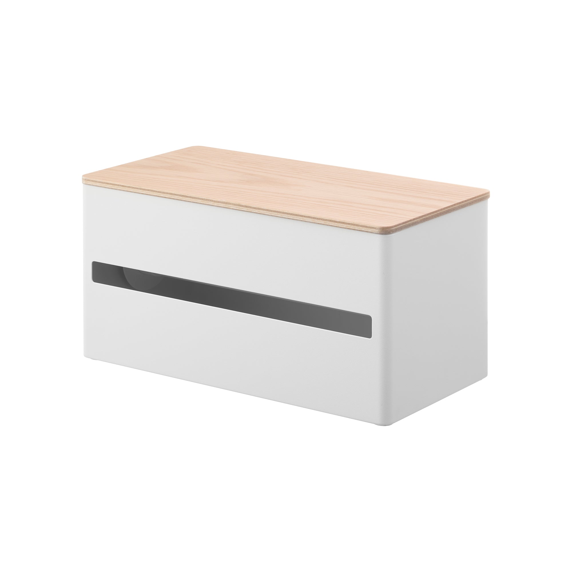 Alt View 8. Yamazaki Home - Paper Towel Dispenser - Steel + Wood - Ash.