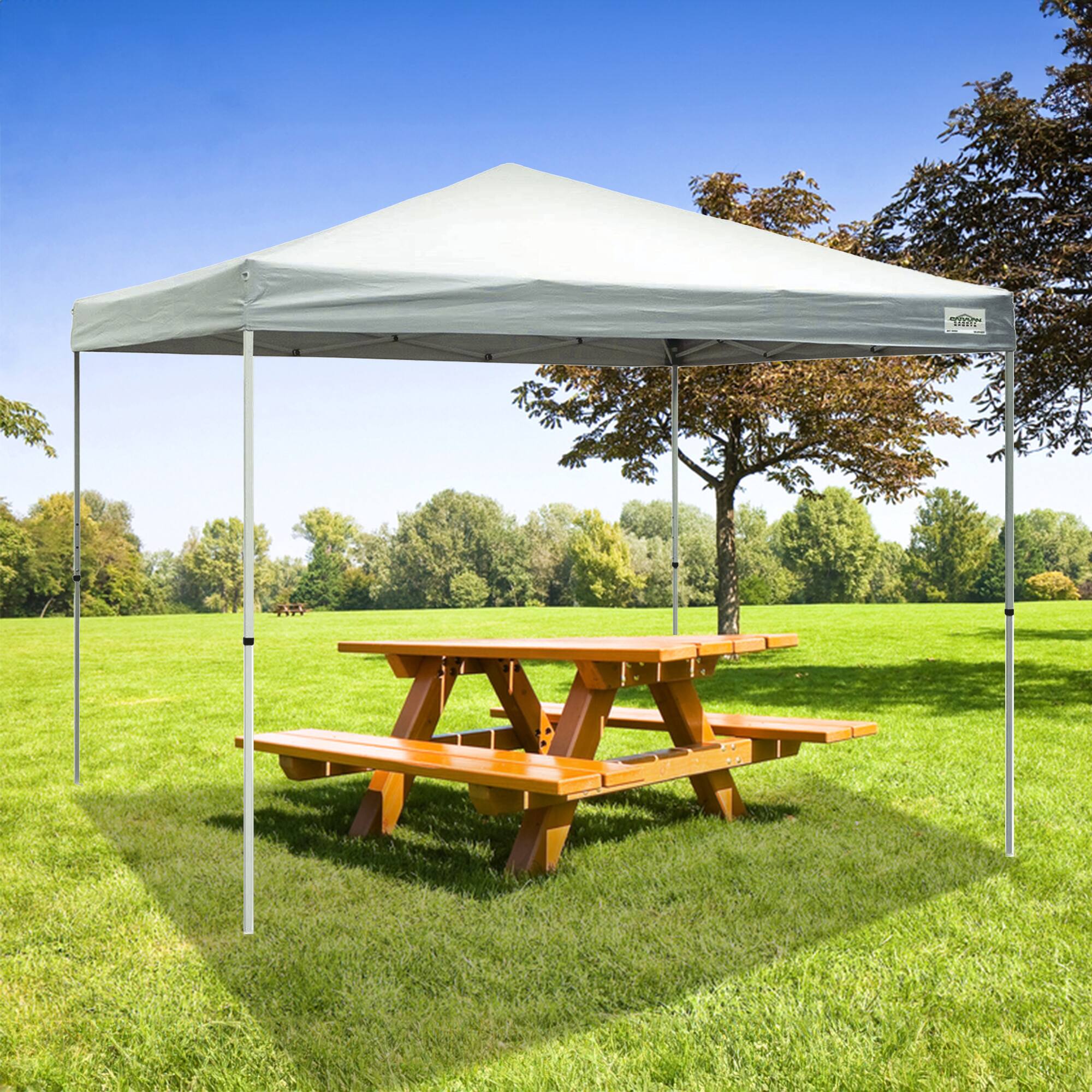Alt View 3. Caravan Canopy - Caravan Canopy CVAN21007900010 Sports V Series 2 10 x 10 Ft Straight Leg Tent - White.