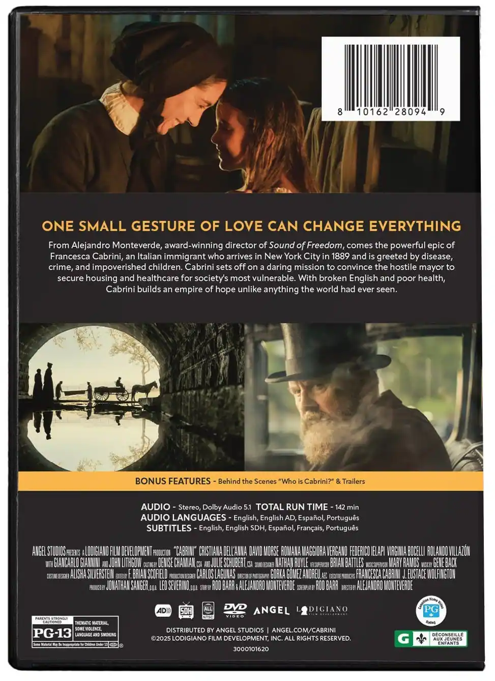 Back. Cabrini [DVD].