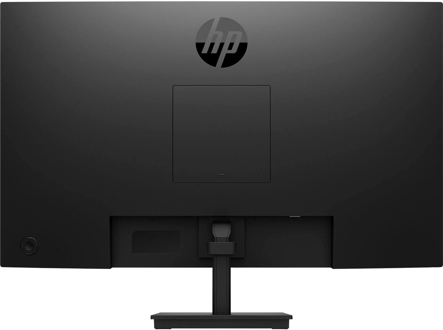 Back. HP - HP P27 G5 27" FHD Monitor, Anti-Glare, Flicker Free, VESA Mount (100mm), VGA, HDMI & DKZ Hub, Black (64X69AA#ABA) - Black.