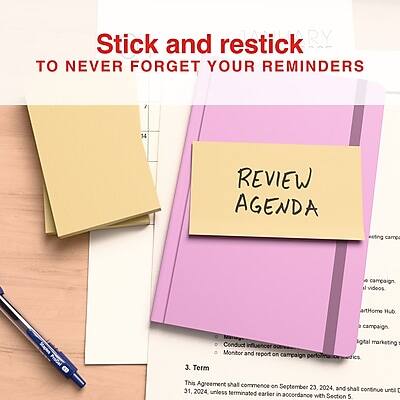 **Stick and restick**  
**TO NEVER FORGET YOUR REMINDERS**

---

**REVIEW AGENDA**

---

**JAHLARY RY**

---

**14 REVIEW AGENDA**

- Eating camp
- Campaign videos
- ArtHome Hub
- 3 campaign
- Digital marketing

---

**3. Term**

This Agreement shall commence on September 23, 2024, and shall continue until September 30, 2024, unless terminated earlier in accordance with Section 5.