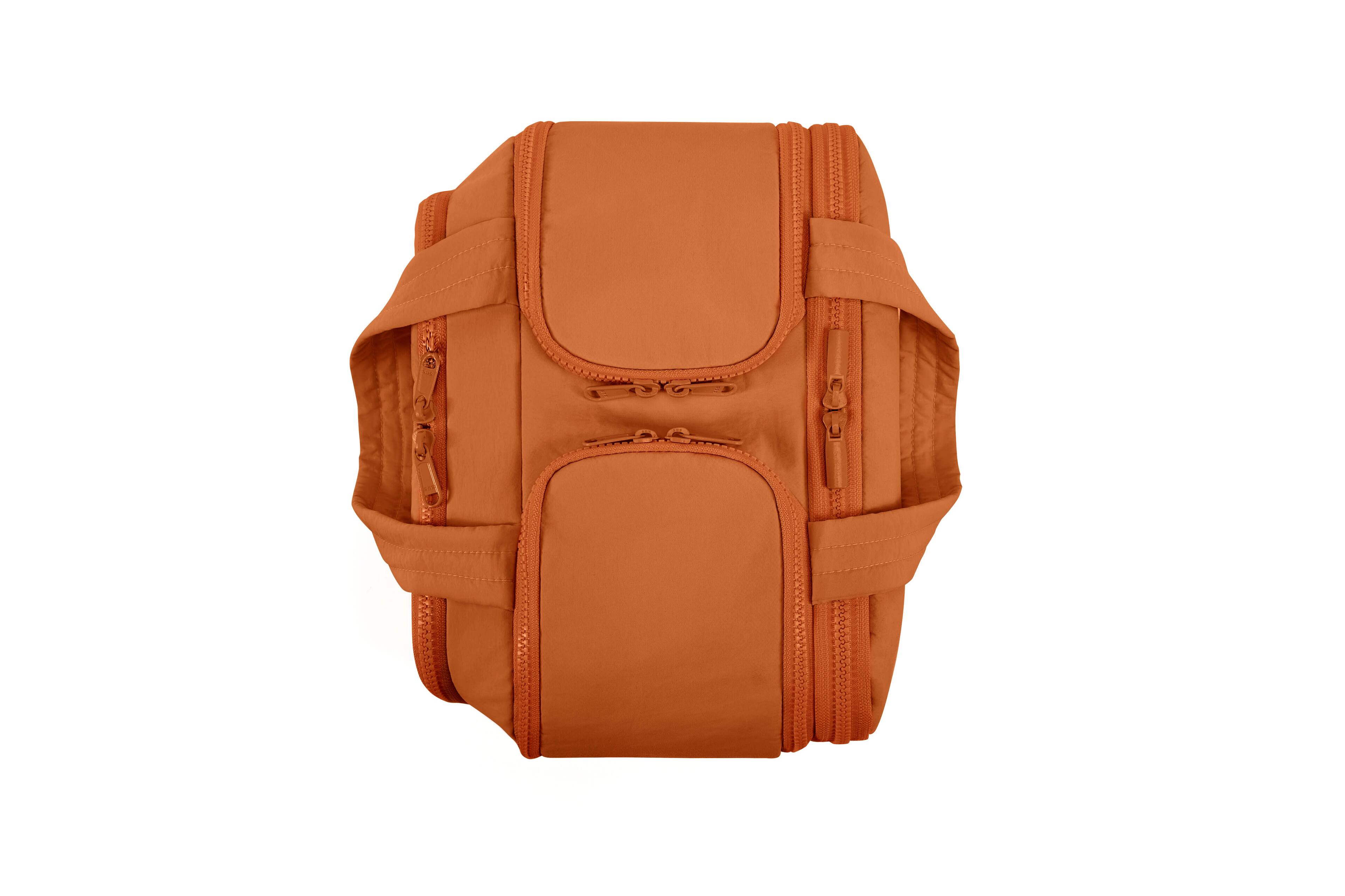 Alt View 4. Bagsmart - Large Capacity Toiletry Bag, Multi-Compartment Cosmetic Organizer with Wet Pocket for Travel & Daily Use - Terracotta.
