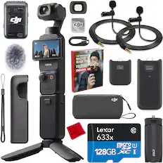 dJI O dJ MIC E 85 12124 OSMO Cl THE UNOFFICIAL MASTER GUIDE DJI OSMO POCKET3 DECOGEAR C d dI decOgior Lexar C 633x micro U 1 S> 128GB XC I CII