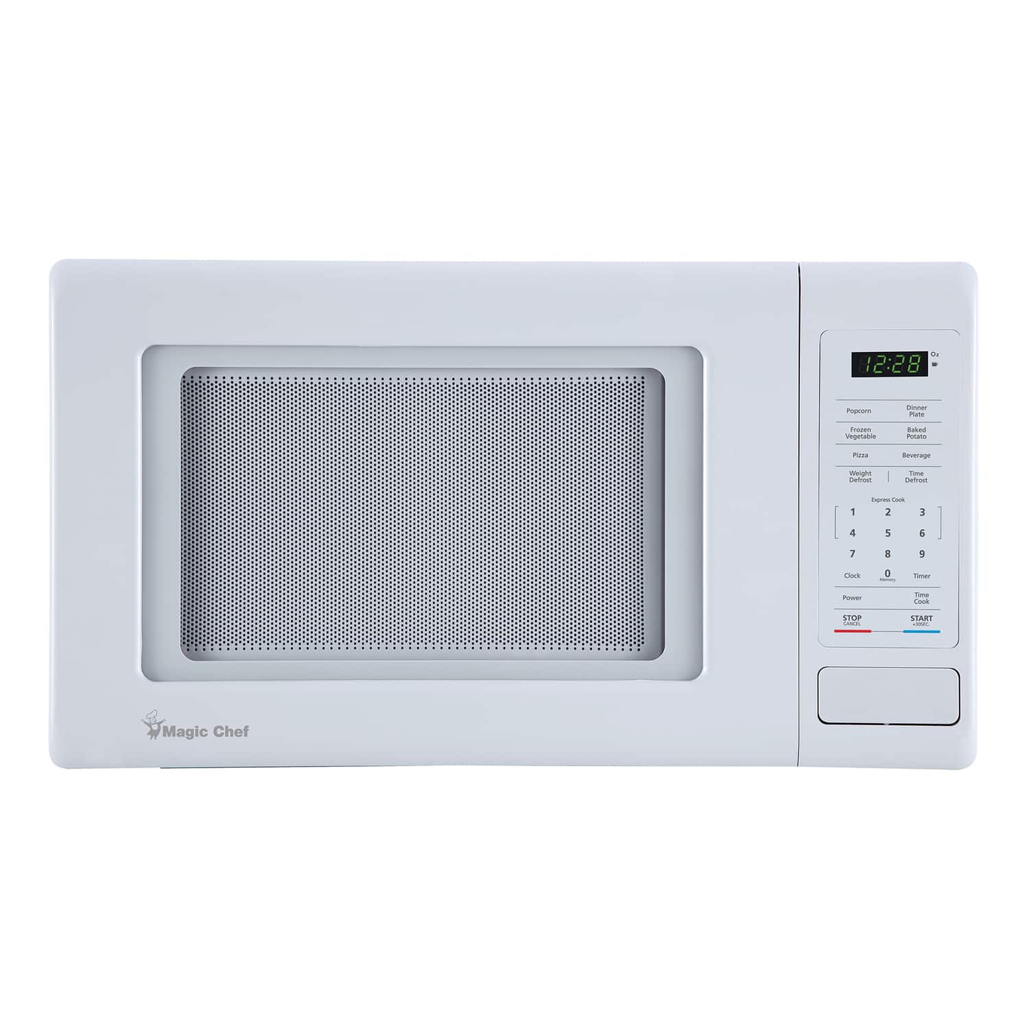 Magic Chef - MC99MW 0.9-Cu. Ft. 900-Watt Digital Touch Countertop Microwave - White