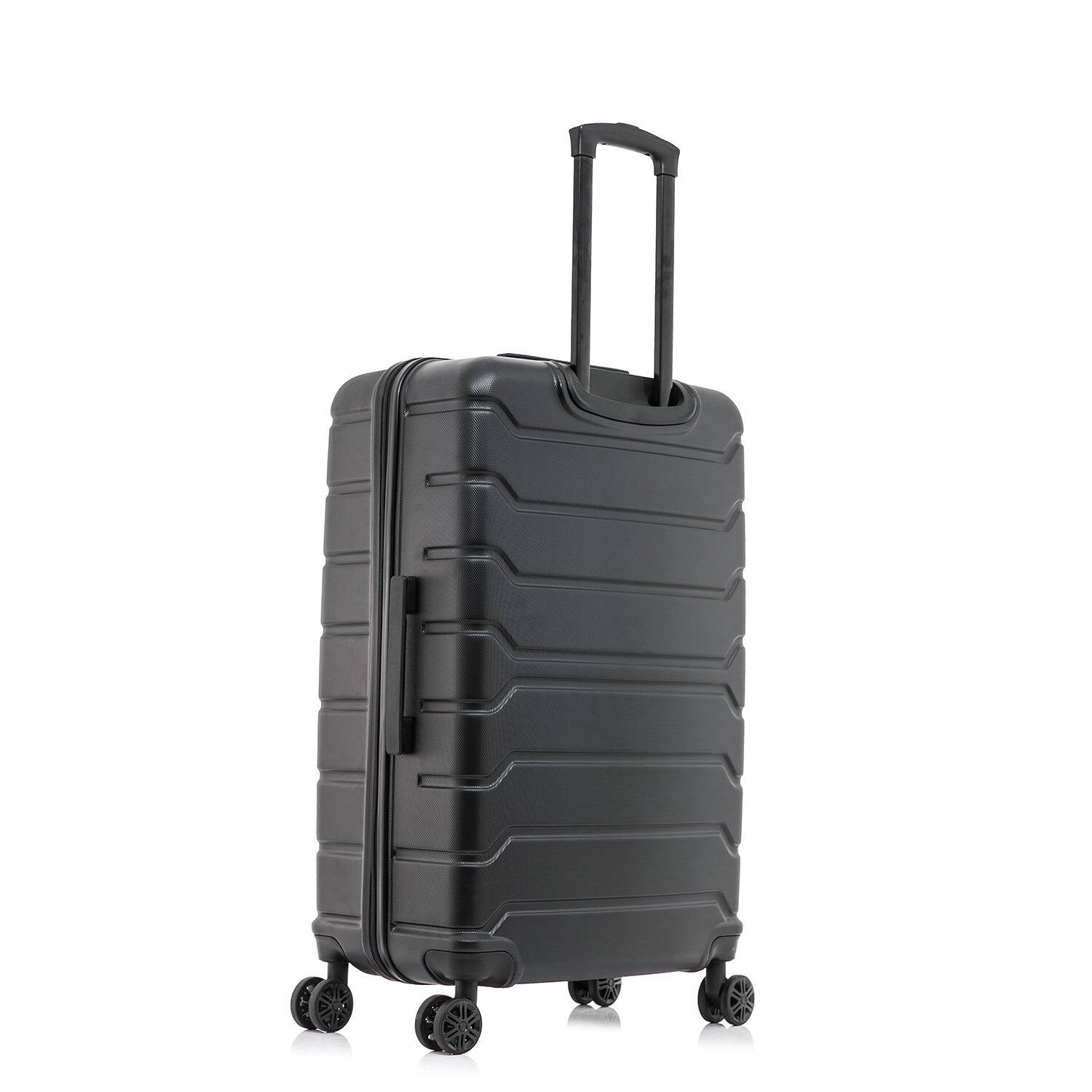 Alt View 1. InUSA - Trend lightweight hardside spinner luggage 28" - BLACK.