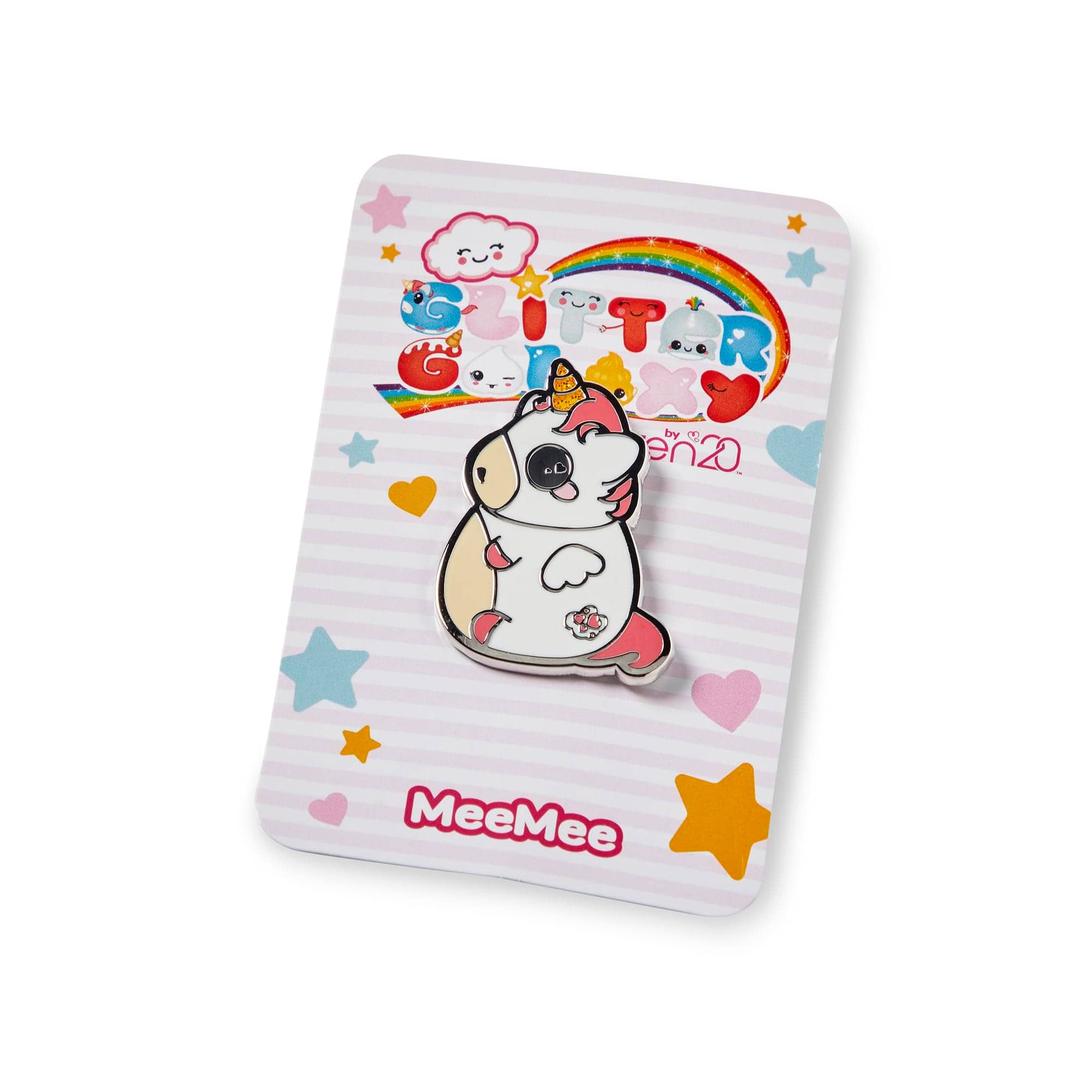 Seven20 - Glitter Galaxy Pink Unicorn Soft Enamel Collector's Pin - Multi-Colored