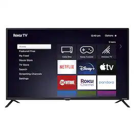 Element Electronics - 43-inch Class LED 4K UHD Roku Smart TV