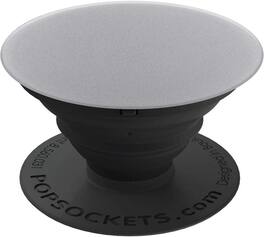 PopSockets - for Phones Grip & Stand Aluminum Button & Space Gray - (120929) - Aluminum Space Grey