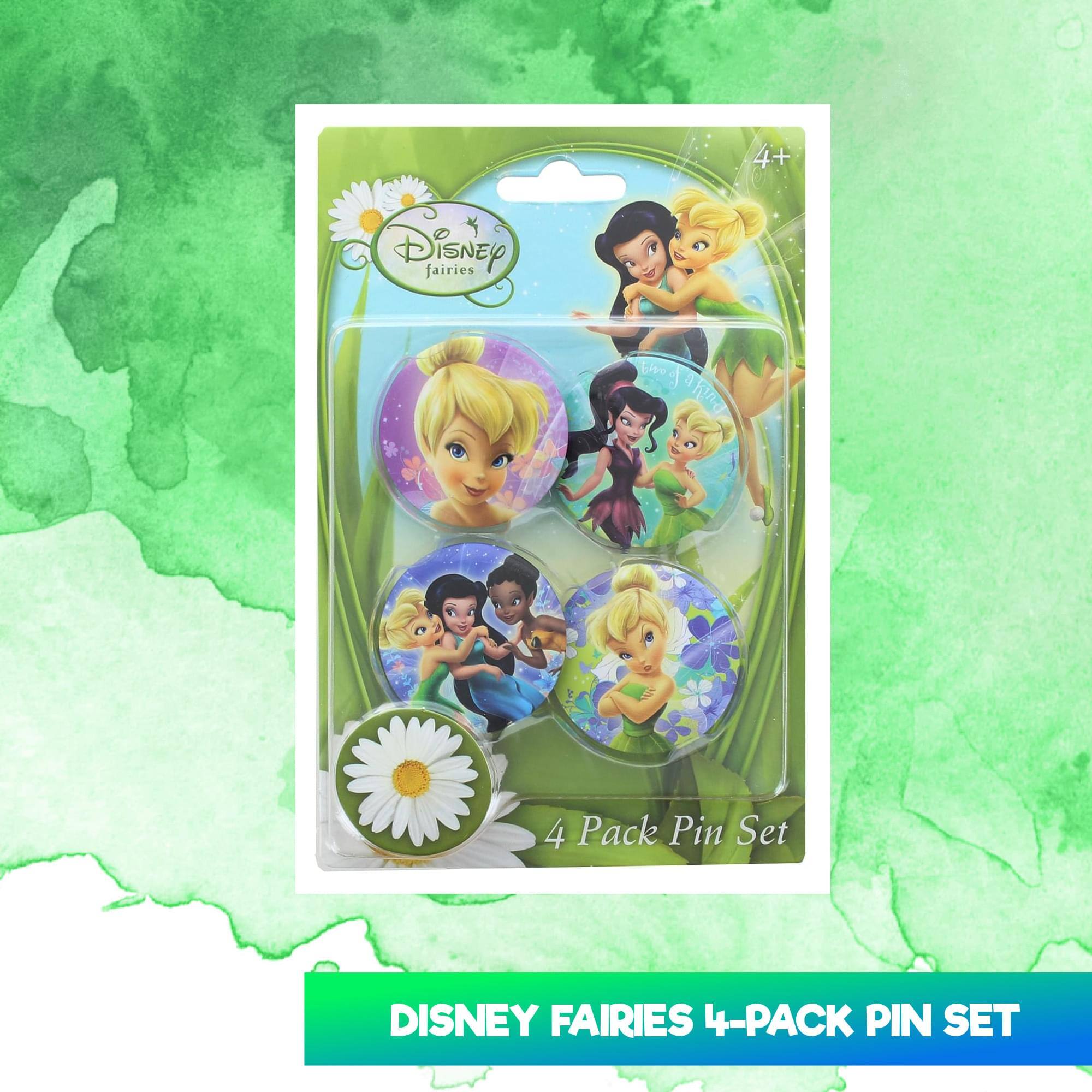 DISNEY FAIRIES 4-PACK PIN SET

4+ Disney Fairies 4 Pack Pin Set