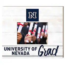 Jardine - Nevada Wolf Pack 11'' x 13'' Grad Picture Frame - White