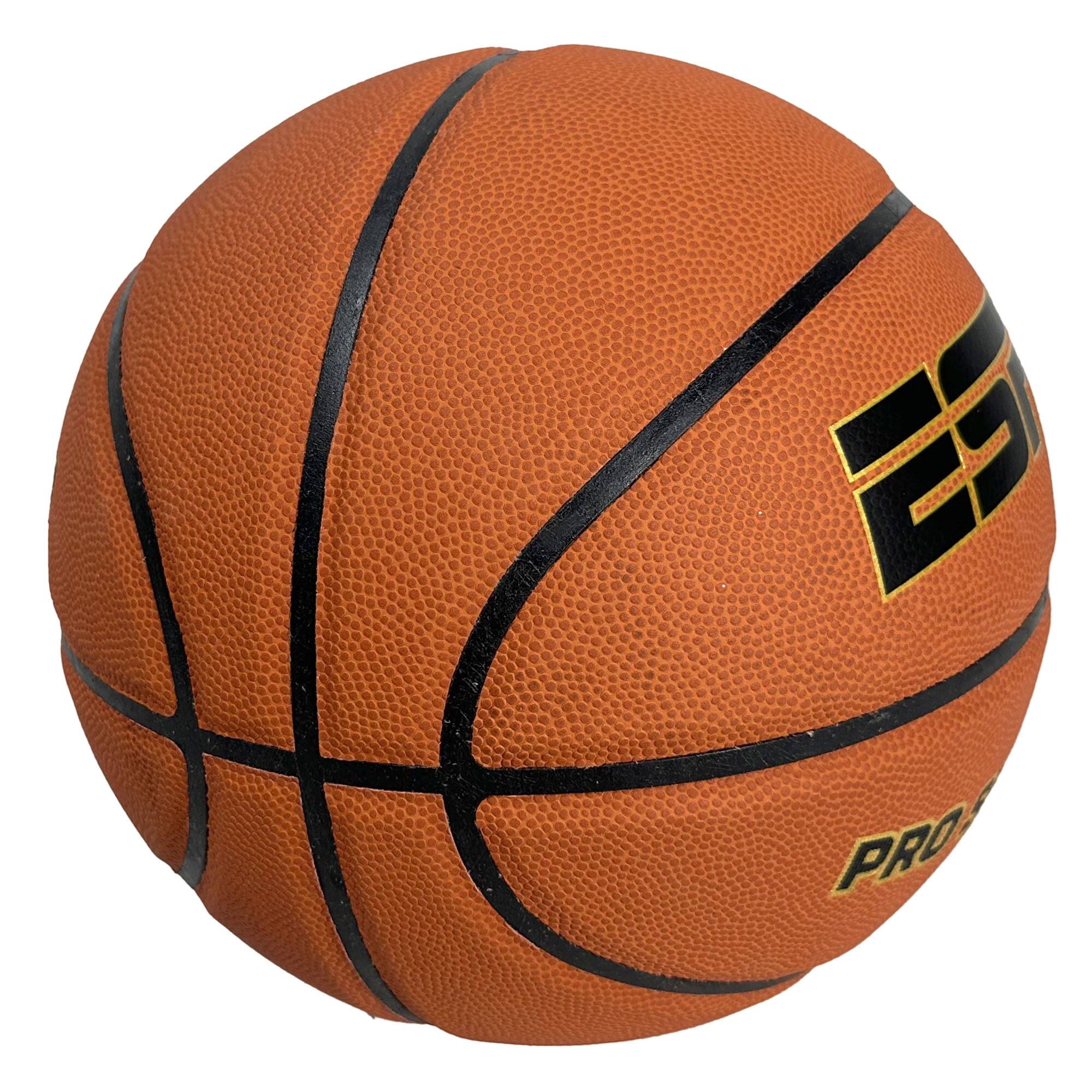 Back. ESPN - ESPN 979 Leather Basketball 29.5" - Black.