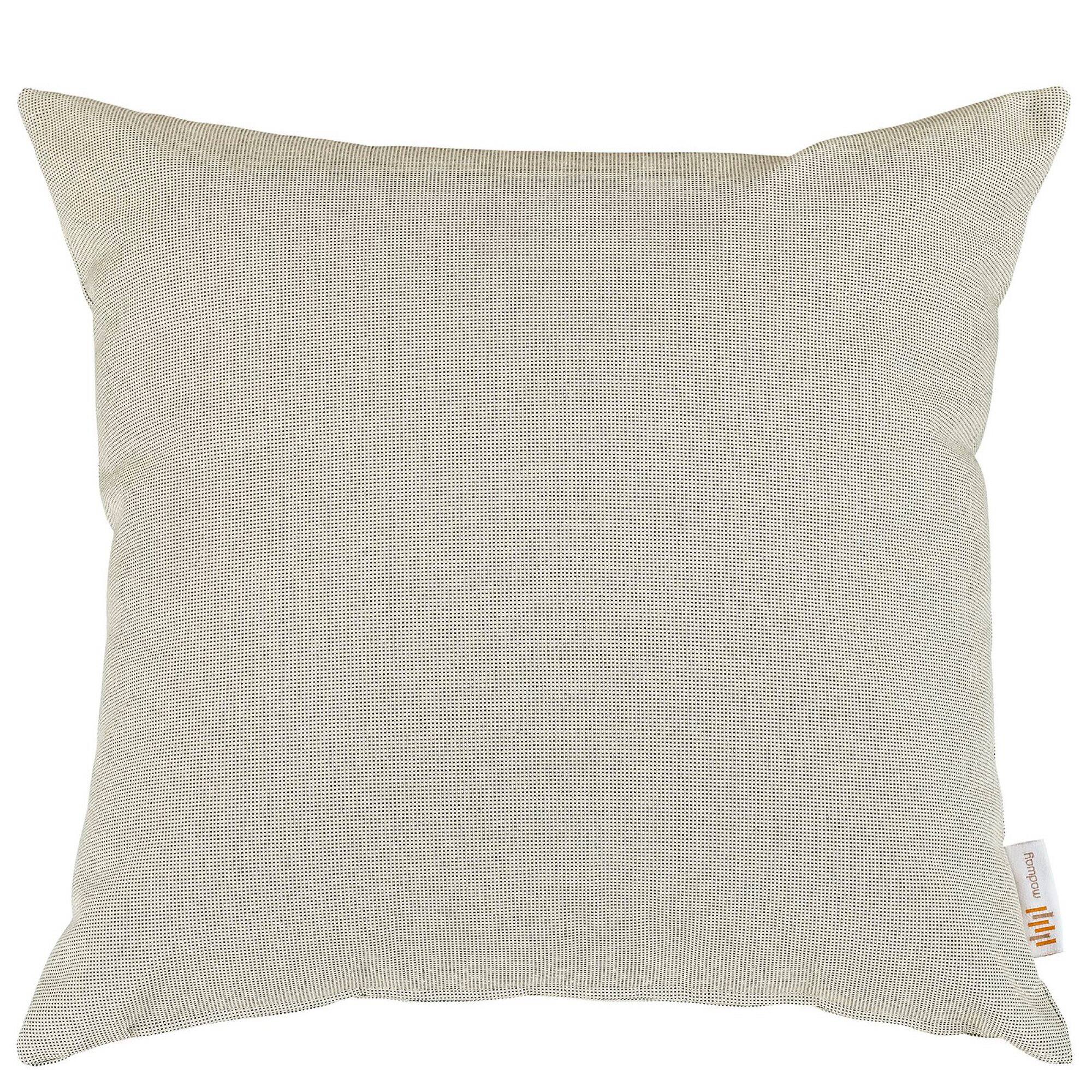 Left. Modway - Convene 2 Piece Outdoor Patio Pillow Set by Modway - Beige.