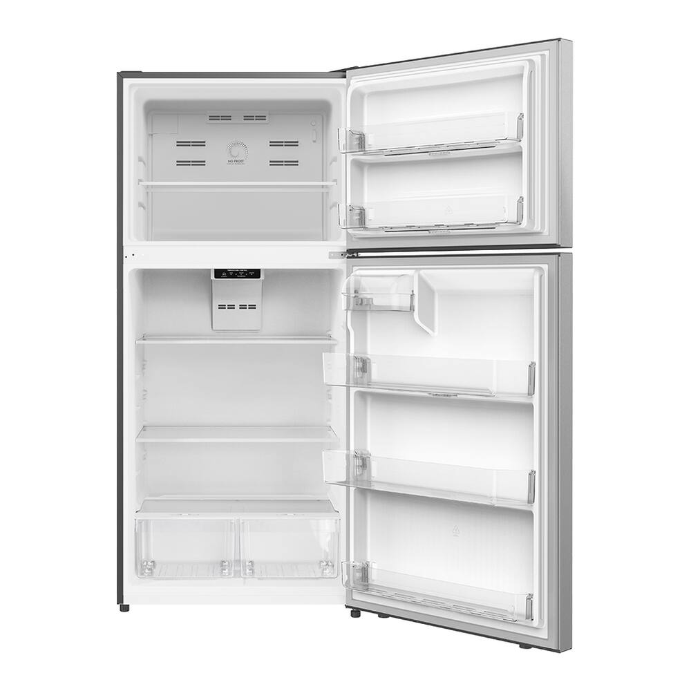 Alt View 1. Verona - Verona 30 in. Top Freezer Refrigerator with 18.1 cu. ft. Storage Capacity (Stainless Steel Look) - Stainless Steel Look.